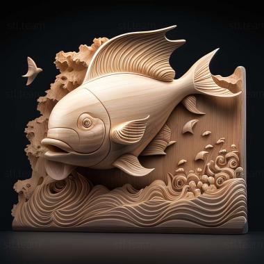 3D модель Takin It on the Chinchou Set Out to the Sea Line of Cho (STL)